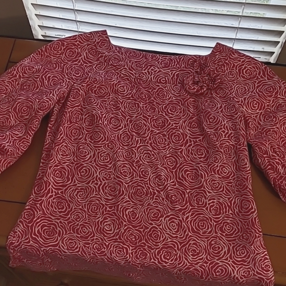 Lilly Pulitzer Rose Blouse